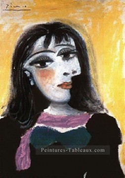 Portrait Dora Maar 8 1937 cubisme Pablo Picasso Peinture à l'huile